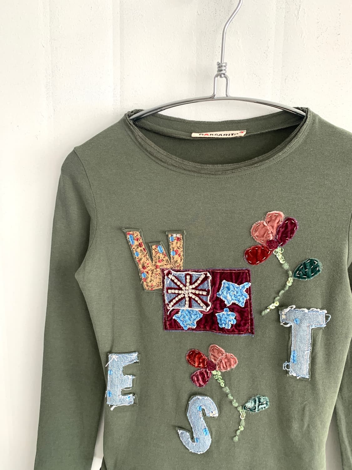 Y2K Kitsch Patchwork Long Sleeve 상품이미지9