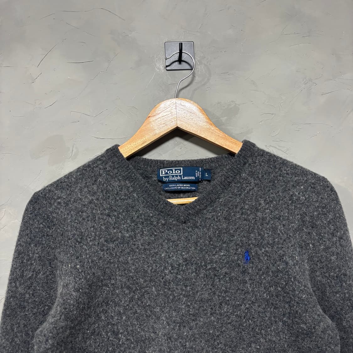 폴로 랄프로렌 램스울 니트 상품이미지2