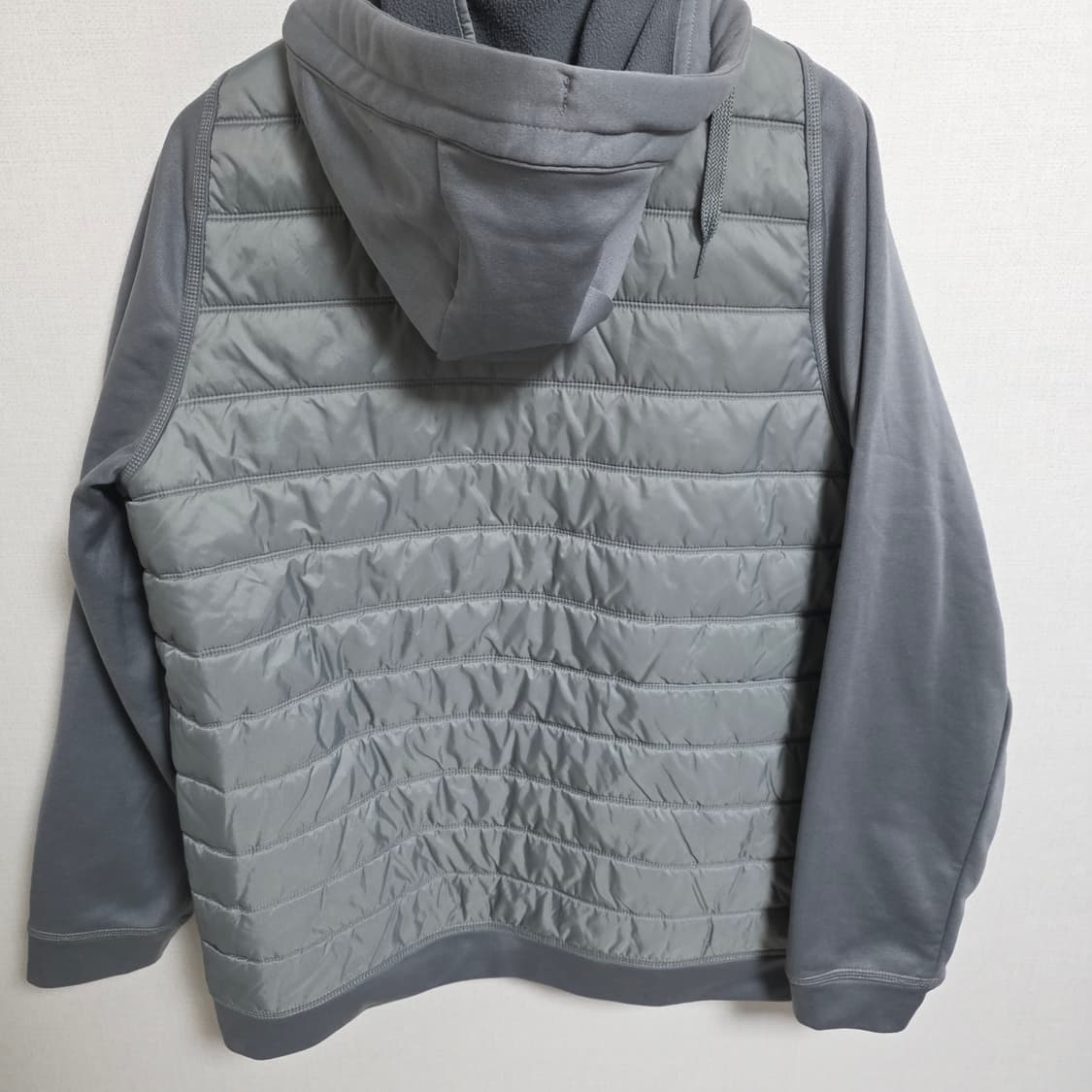 [정품] 나이키 라이트 다운 하이브리드 재킷 (XL, 그레이) 상품이미지4