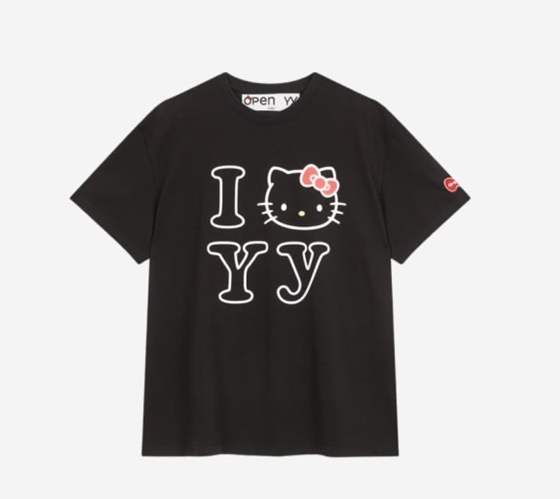 오픈와이와이 openyy 헬로키티 티셔츠 black (s/m) 상품이미지1