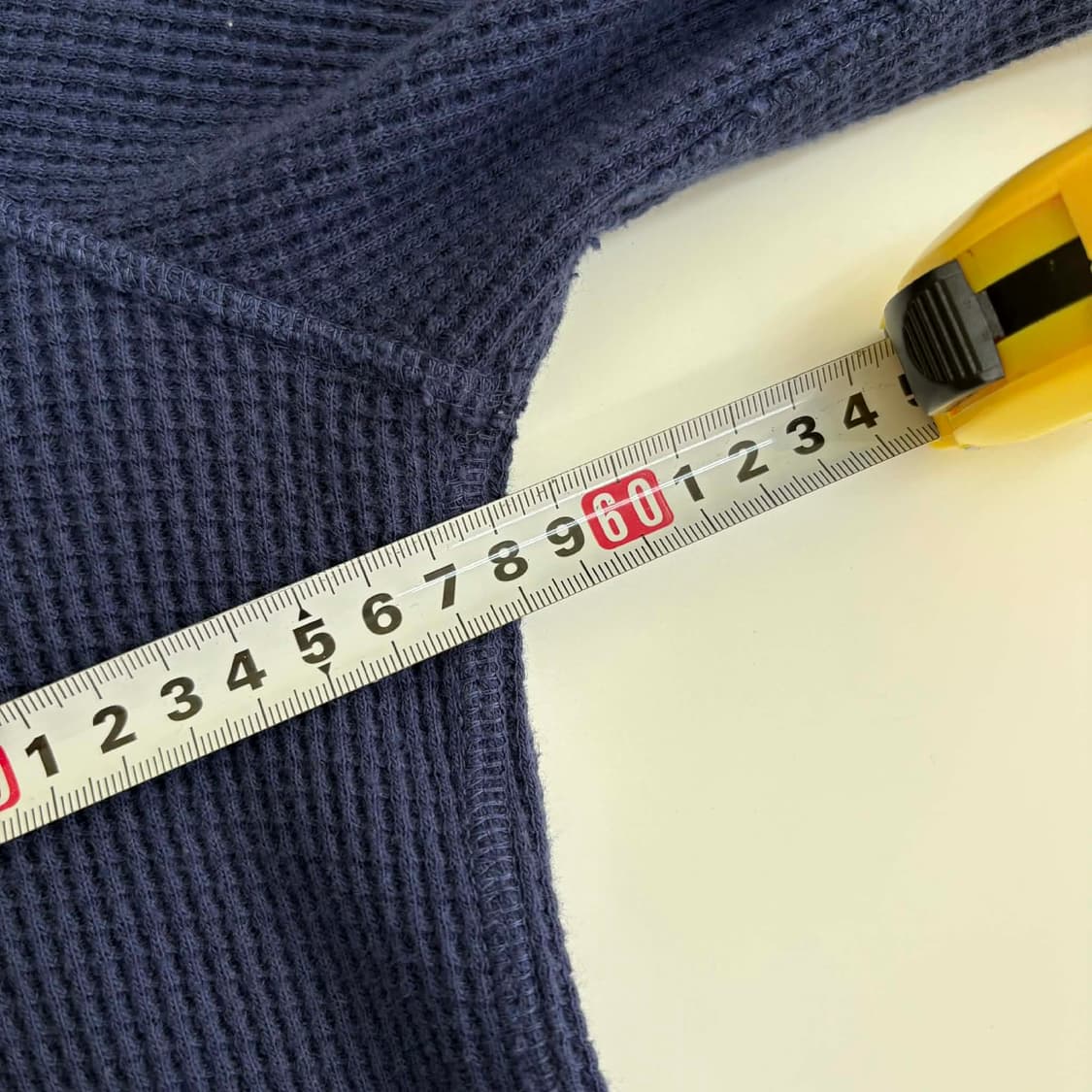 폴로 랄프로렌 네이비 와플 골지 니트 후드티(L) 상품이미지7