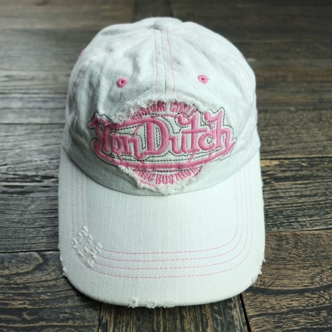 [본더치] Y2K 빈티지 빅로고 자수 볼캡 M19587 상품이미지2