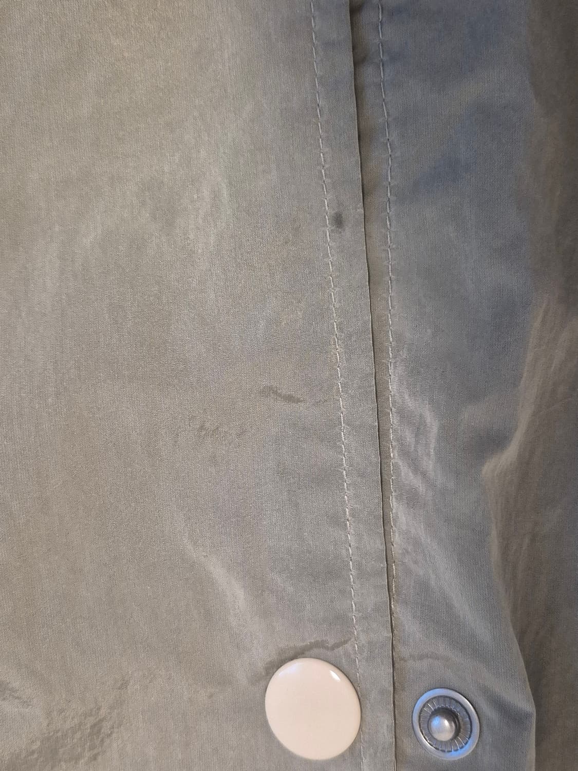 나이키 어센틱 코치 자켓-카키 화이트 상품이미지6