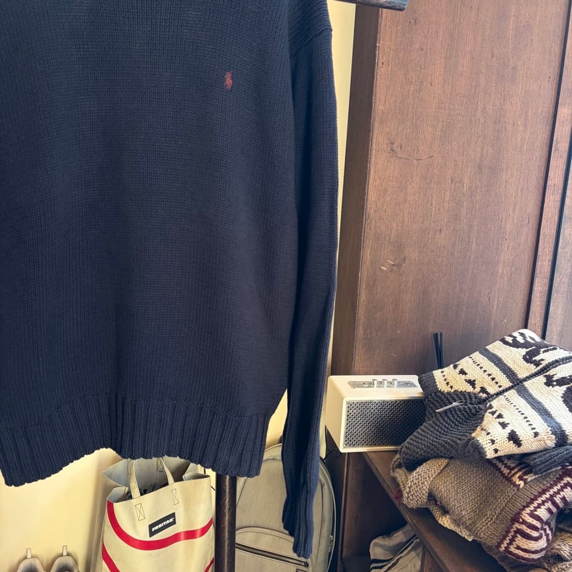 15583 - 폴로 랄프로렌 네이비 니트 상품이미지4