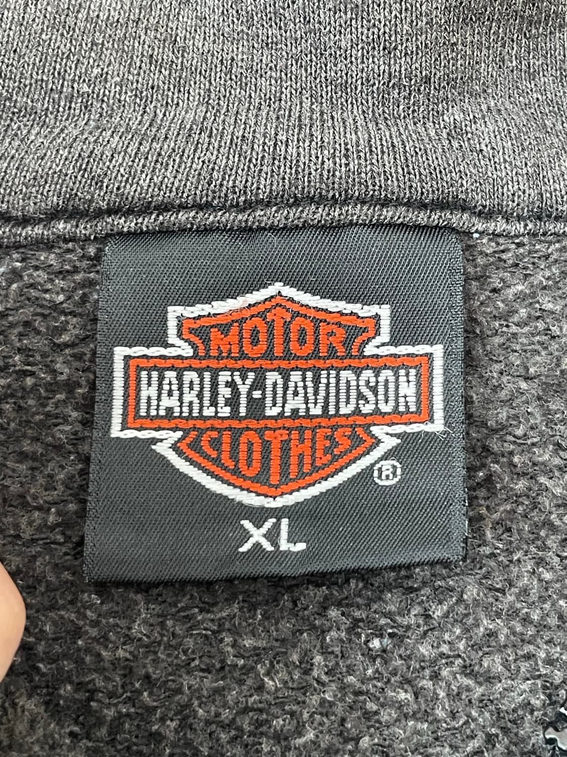 Harley davidson 할리데이비슨 라이트닝 하프집업 스웻 상품이미지3