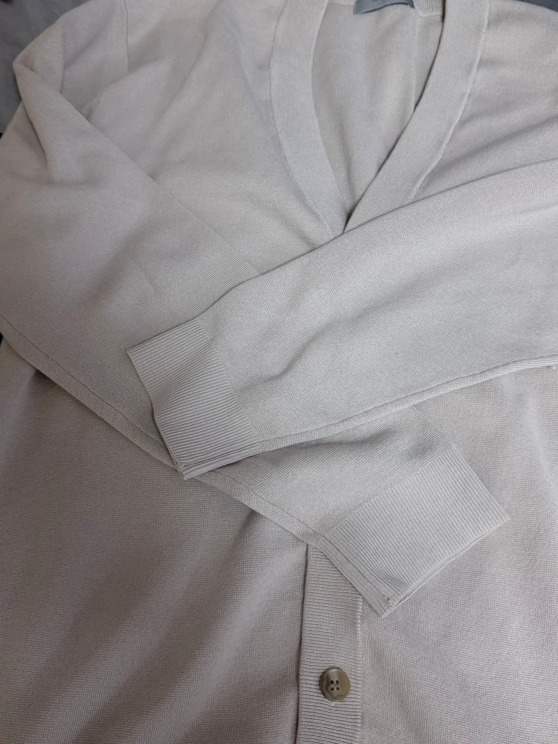 마인드브릿지 오트밀 컬러 가디건 105사이즈 상품이미지2