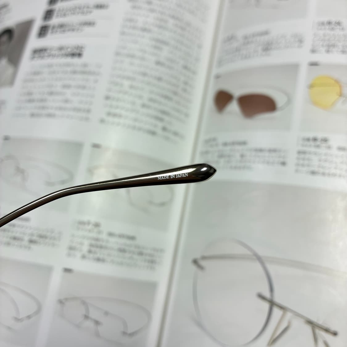 LINDA FARROW 린다패로우 투브릿지 실버 티타늄 일본 제작 안경 상품이미지6