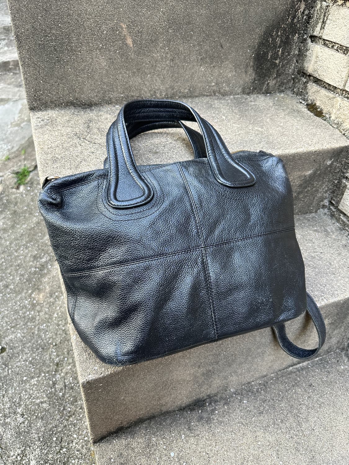 NONE vintage leather big bag 상품이미지4