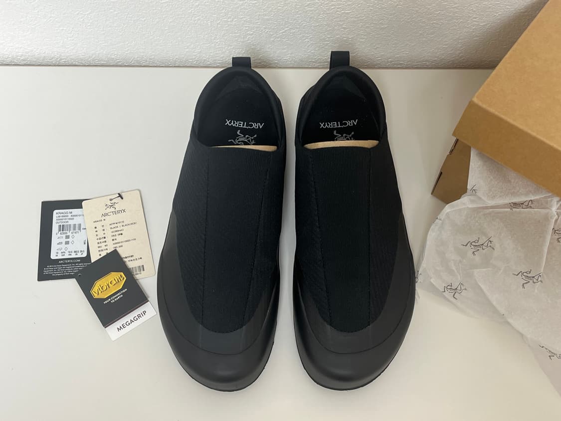 [285] 아크테릭스 크래그 슬립온 블랙 10사이즈  상품이미지4