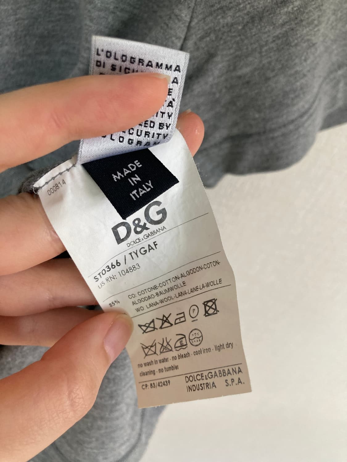 D&G 프릴 티셔츠 상품이미지5