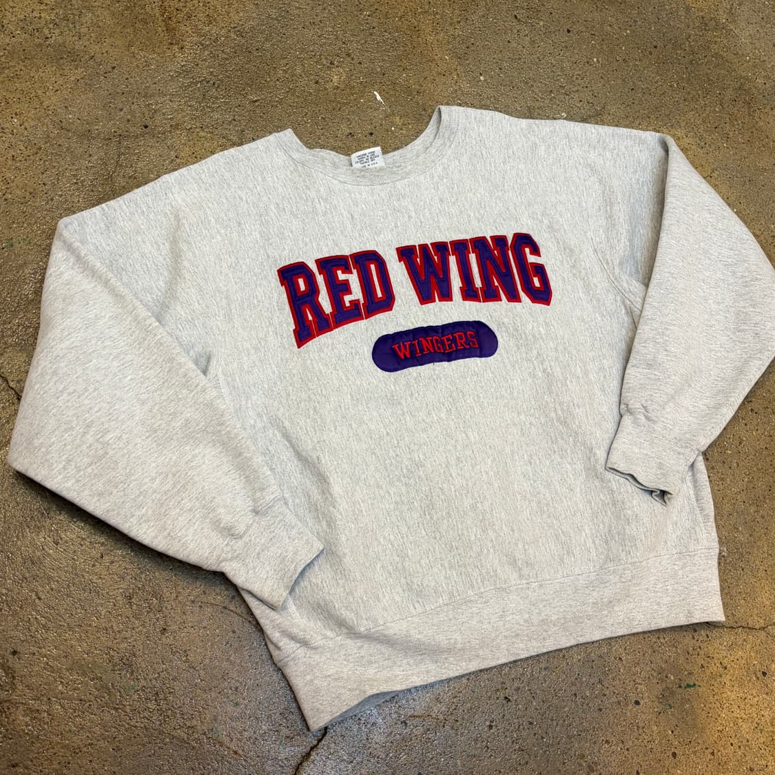 새상품급 90s Made in USA 빈티지 레드윙 리버스위브 맨투맨 상품이미지2