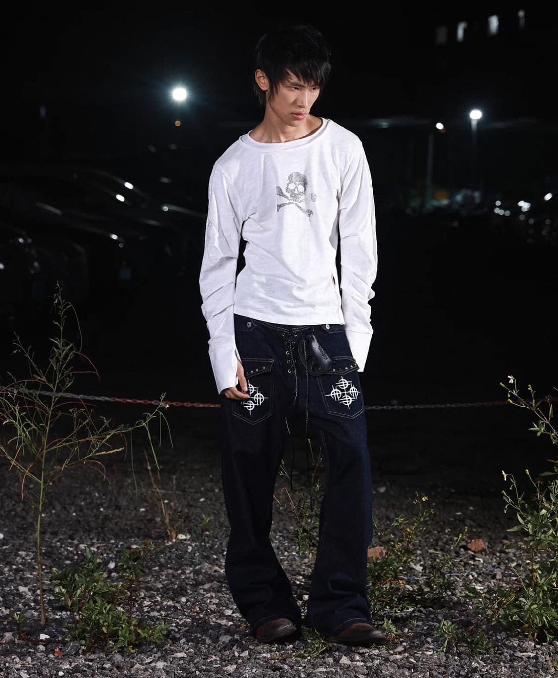 DETW 24AW 해골 펑크 티셔츠 상품이미지1