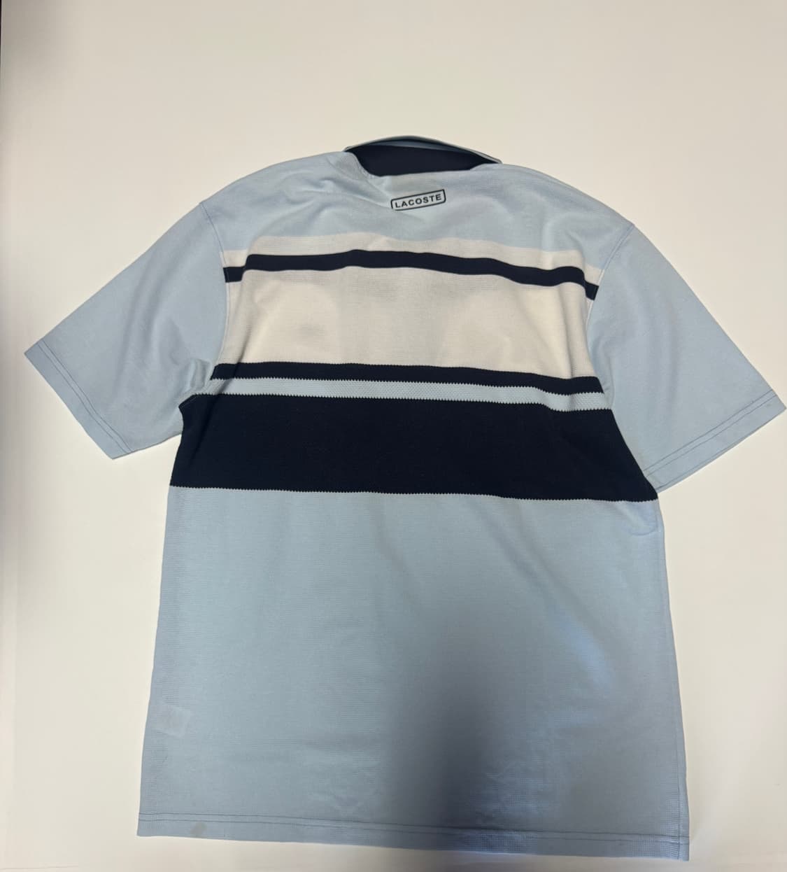 라코스테 배색 반팔 카라 폴로 티셔츠 L ~ XL 상품이미지2
