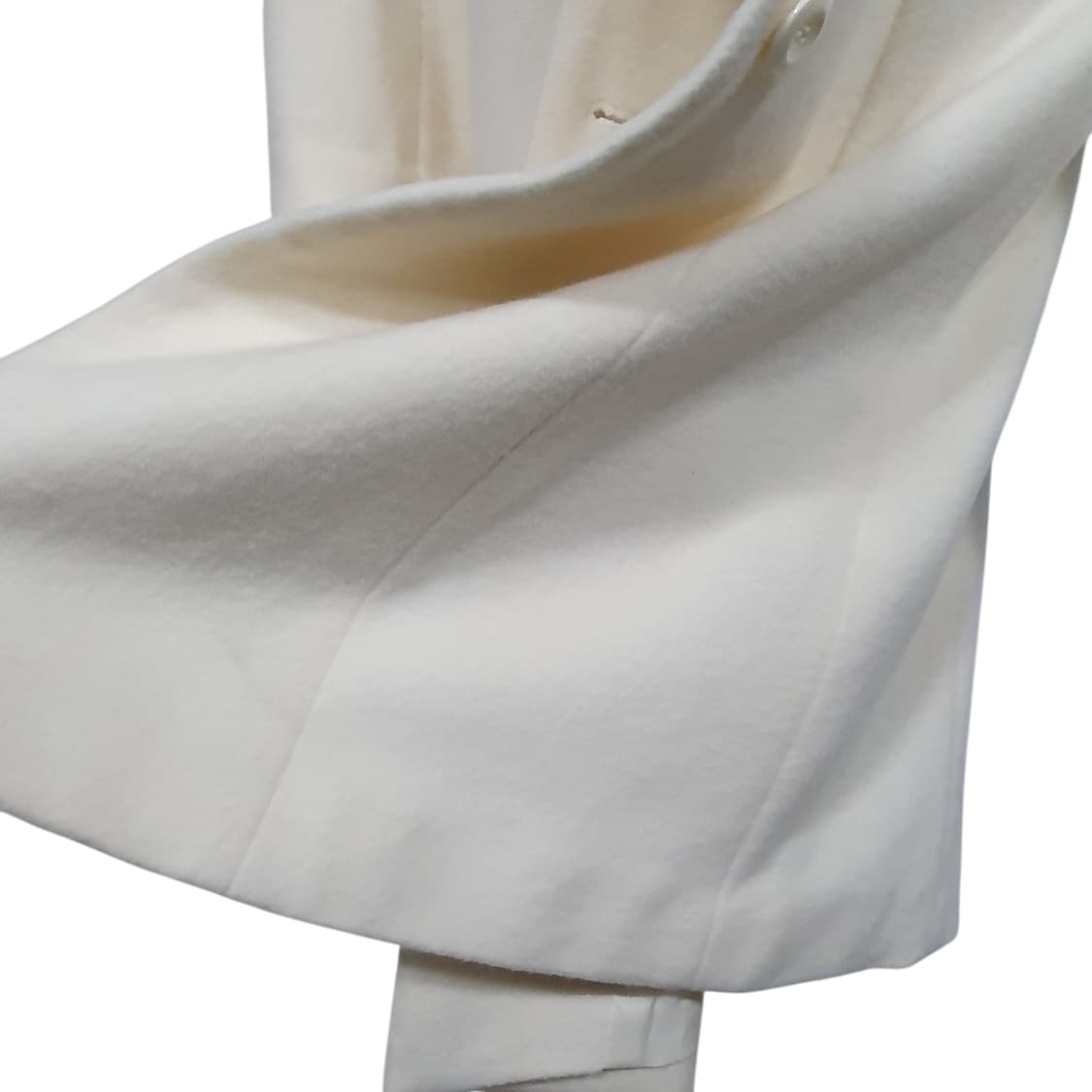 빈티지 아이보리 폭스퍼 앙고라 롱 코트 히메갸루 로걀 핀터깔 상품이미지7