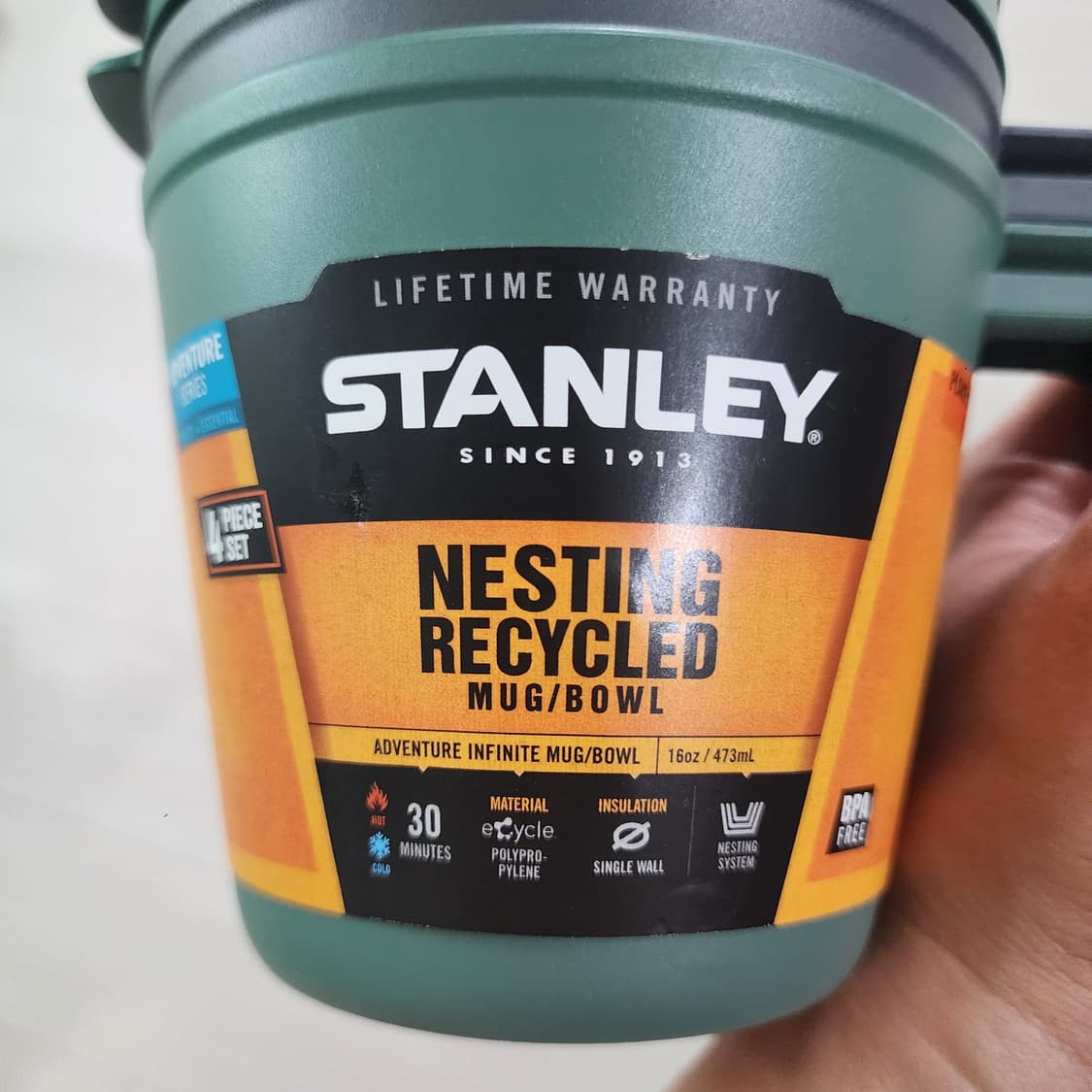 <2종세트> STANLEY 스탠리 머그 앤 볼 473ml <새상품> 상품이미지6