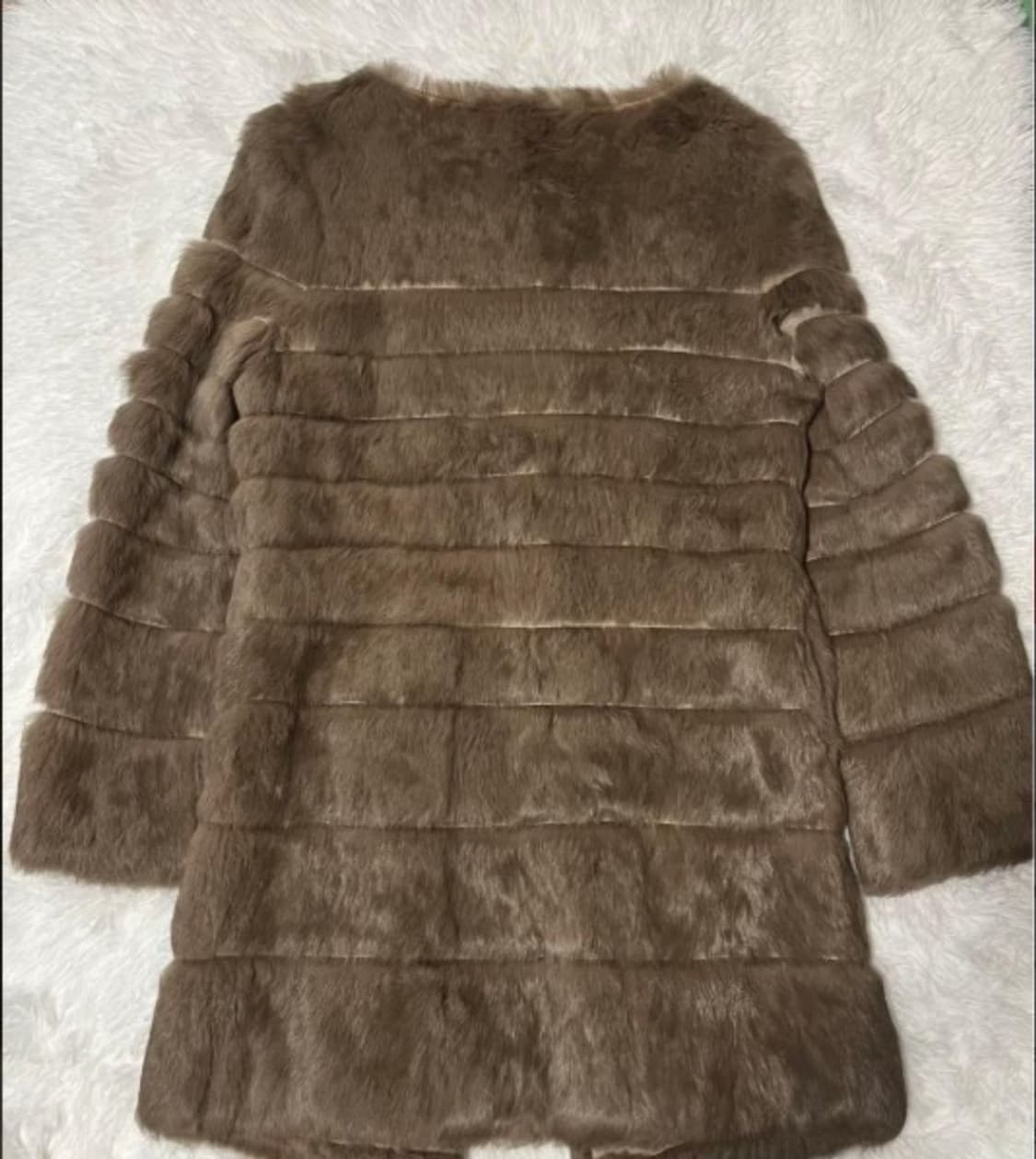 Le Ciel Bleu 토끼털 롱자켓 상품이미지3