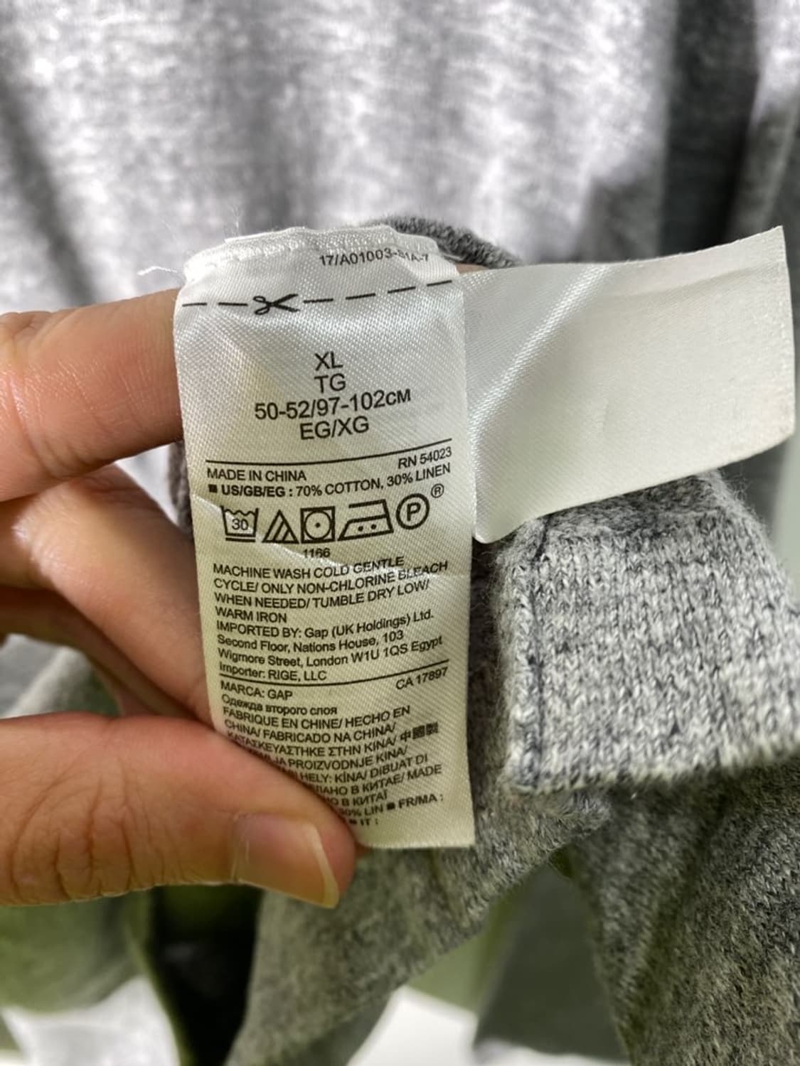 갭 코튼 린넨 니트 상품이미지4