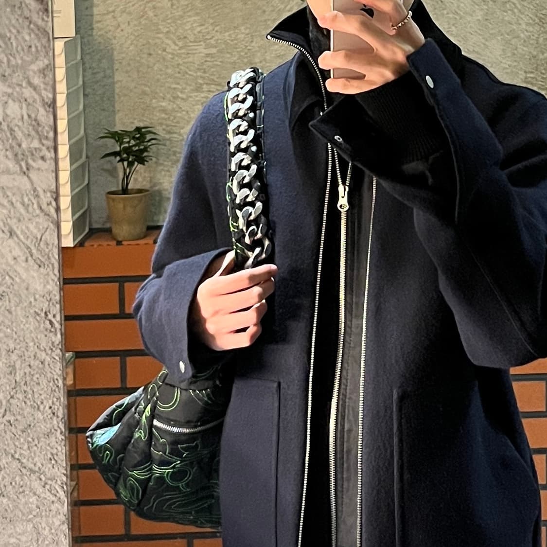 초포바로위나 mitif zipped shoulder bag 상품이미지2