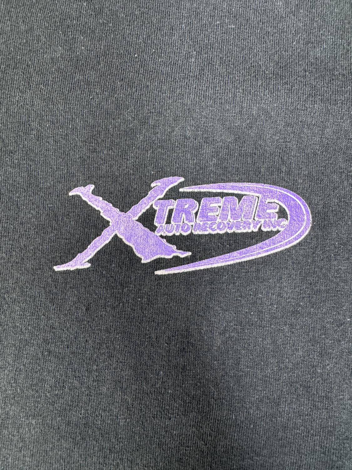 빈티지 엑스트림 오토 리커버리 XTREME 스컬 롱슬리브 티셔츠 XL 상품이미지4