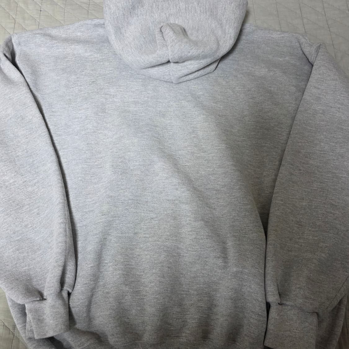 [XXL] 90s 빈티지 러셀 애슬레틱 후드 라이트 그레이 굿컨디션 상품이미지4
