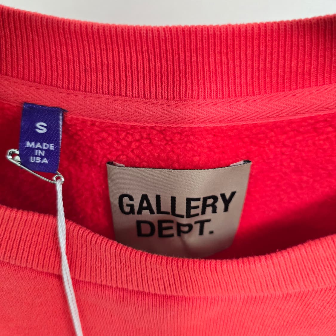 갤러리 디파트먼트 뮤지크 맨투맨 s사이즈 판매 상품이미지3