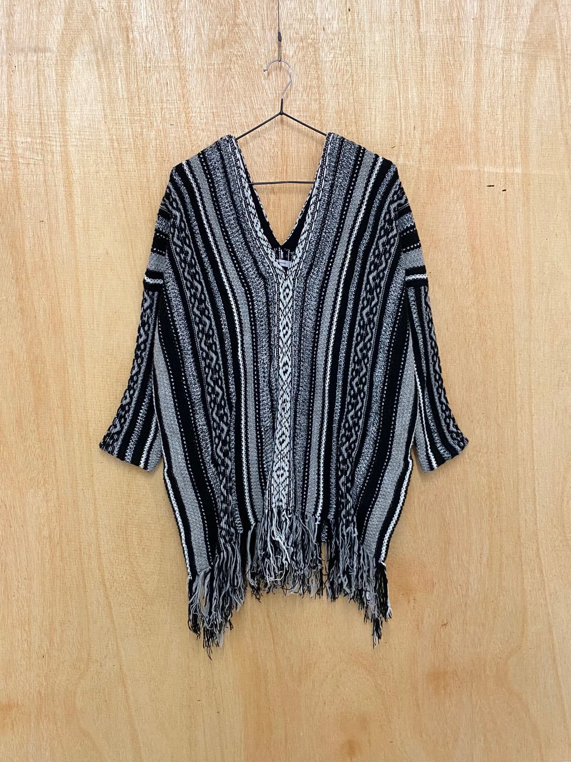 JOURNAL STANDARD fringe poncho 니트 프린지 판쵸 상품이미지1