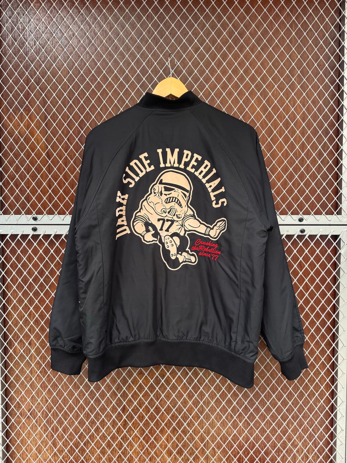 아디다스 스타워즈 그래픽 블루종 봄버 자켓 M 상품이미지10