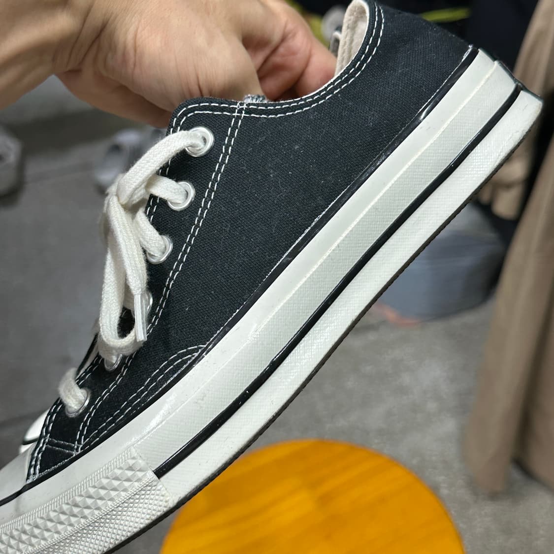 컨버스 척 70 로우 블랙 250 상품이미지3