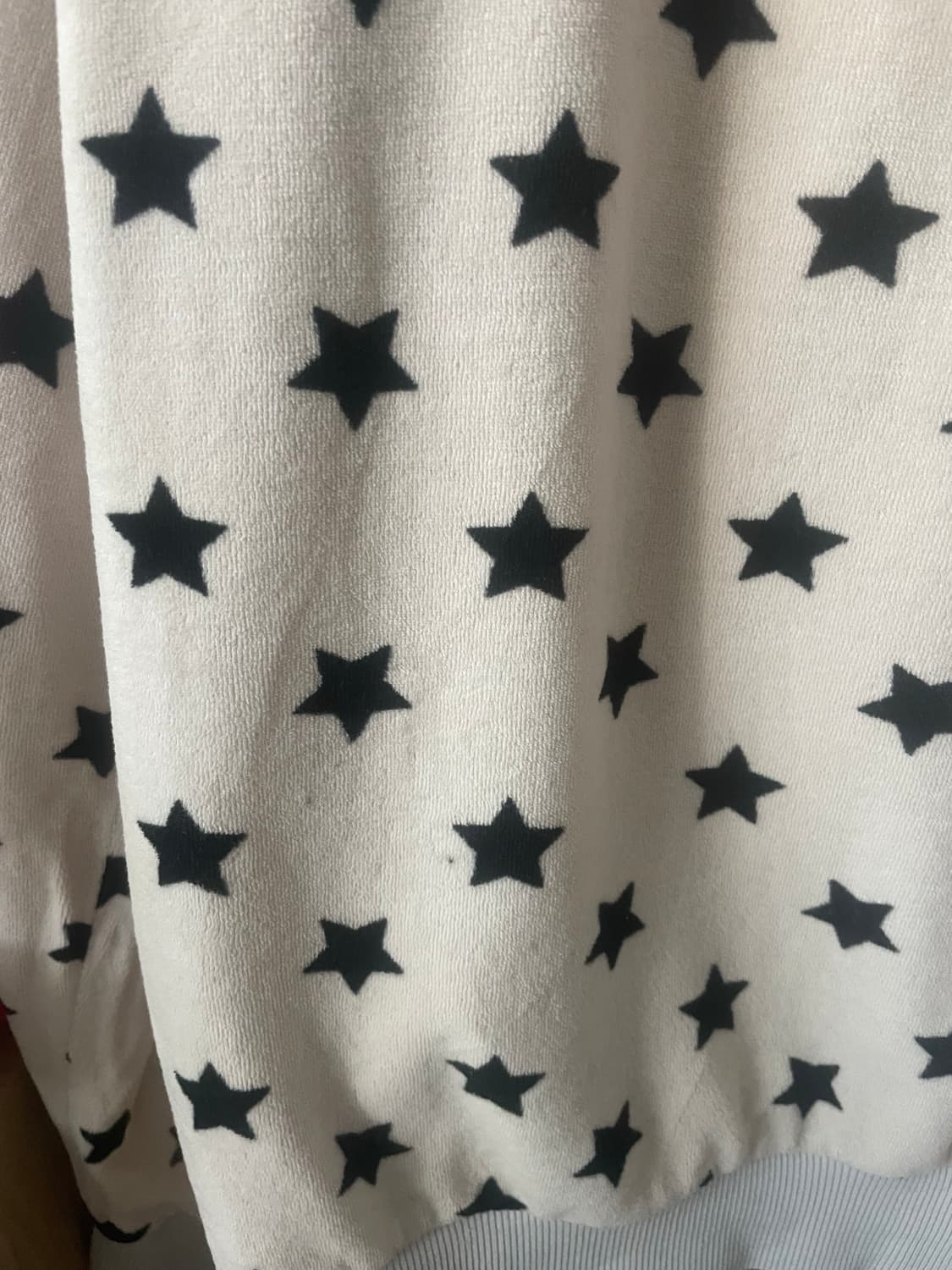 모리걸 빈티지 별 패턴 후드집업 🖤⭐️ 상품이미지4