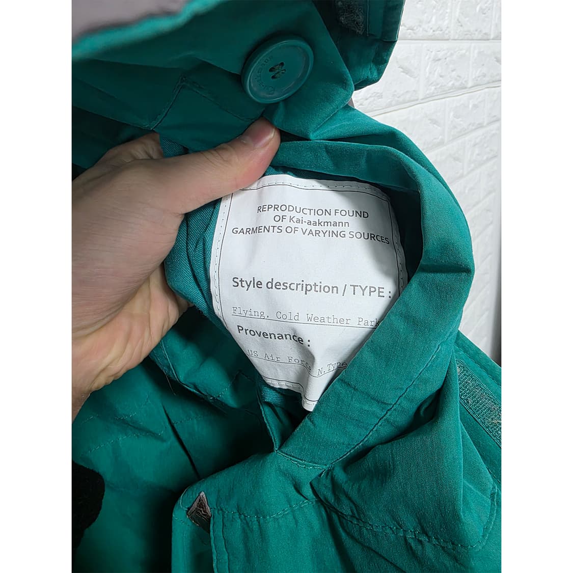 택포// 카이아크만 리시버블 양면 야상 점퍼 M 상품이미지2