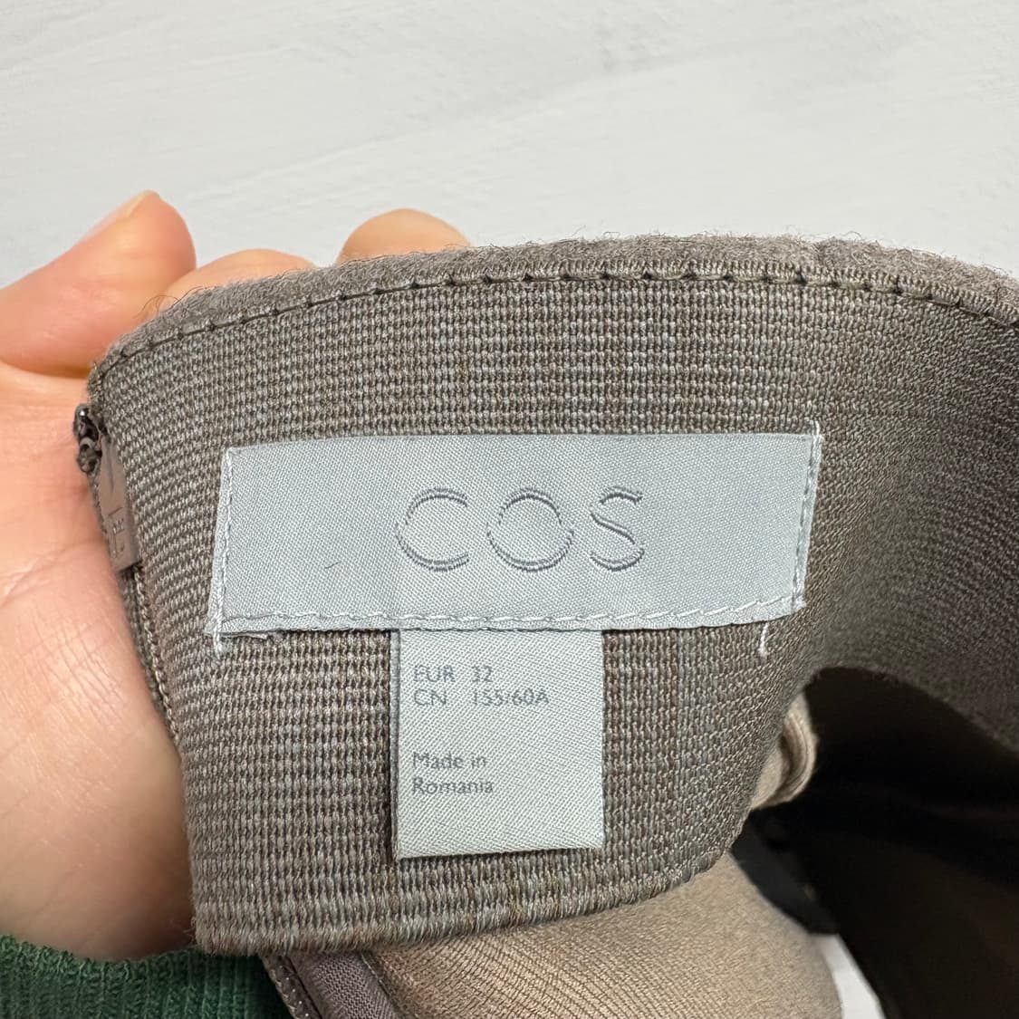 코스 cos 핀턱 주름 울 미니스커트 치마  상품이미지3