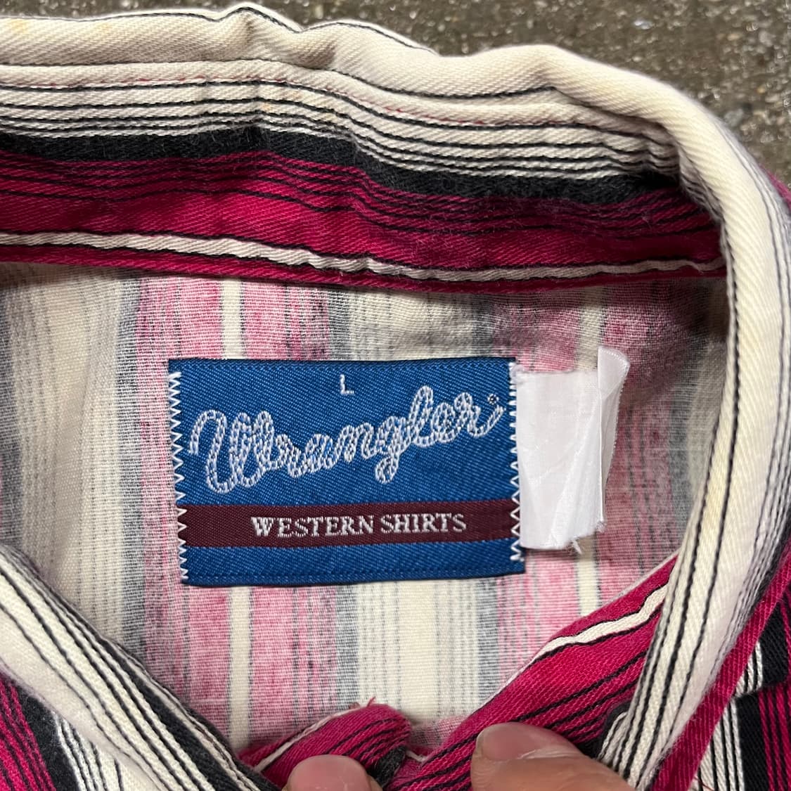 90s Wrangler 웨스턴 셔츠 (105) 상품이미지6