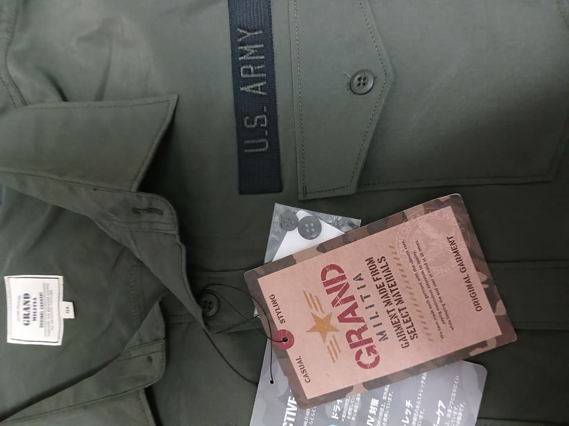 Grand militia u.s.army 셔츠자켓 상품이미지2