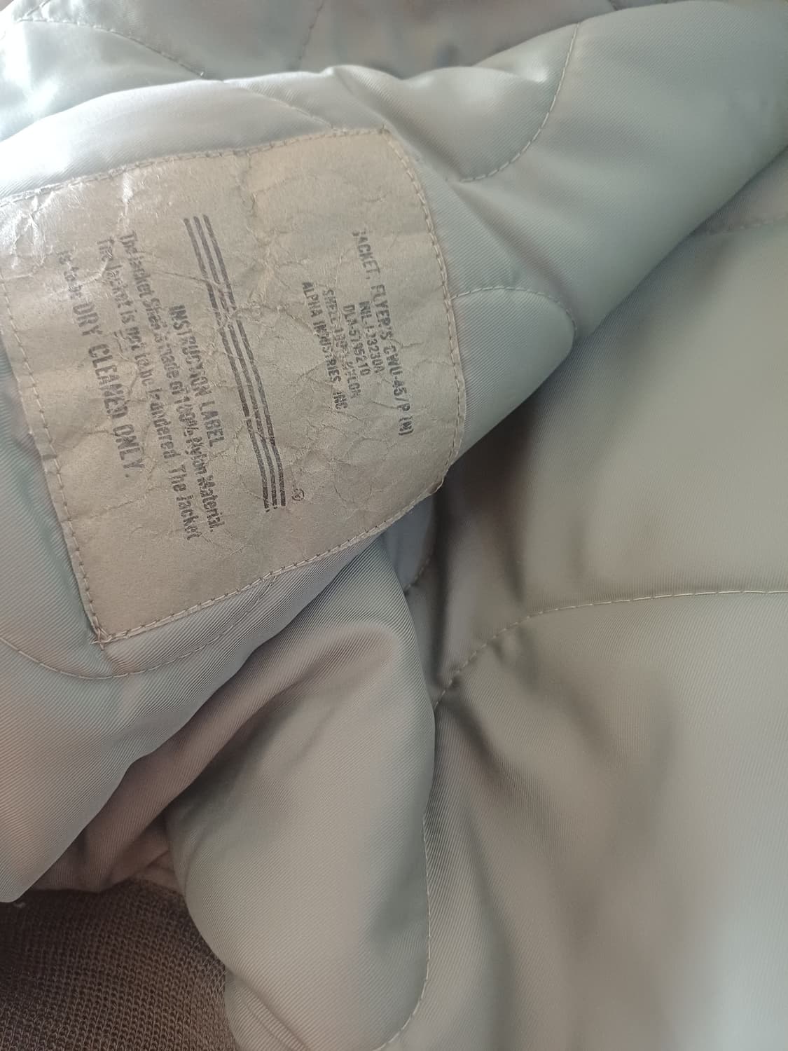 CWU-45p XL [90s생산] A급 상품이미지5