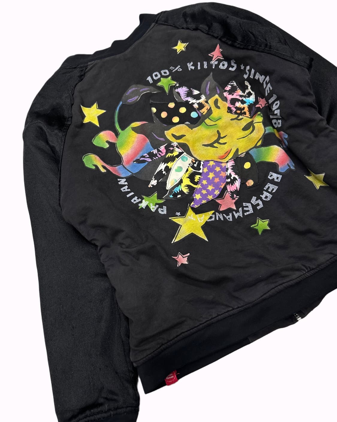 kitsch printing raglan bomber jacket 상품이미지6