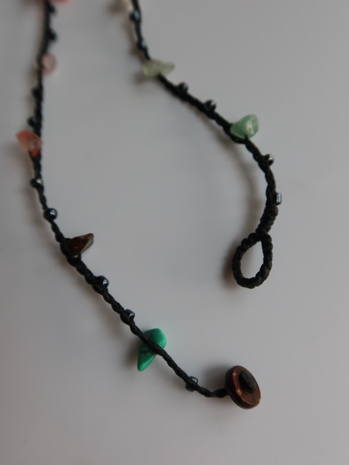 mixed stone beaded necklace 상품이미지4