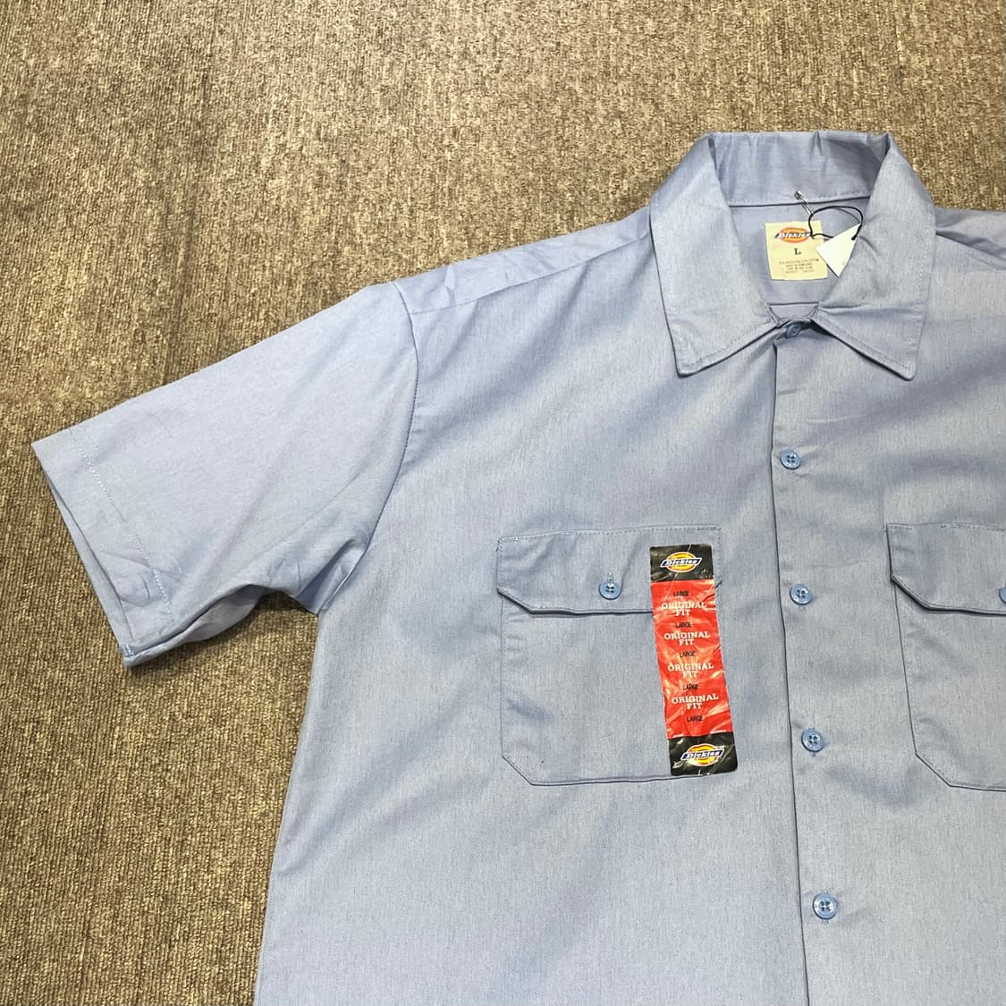 (L) Dickies 디키즈 반팔 워크 셔츠 상품이미지5