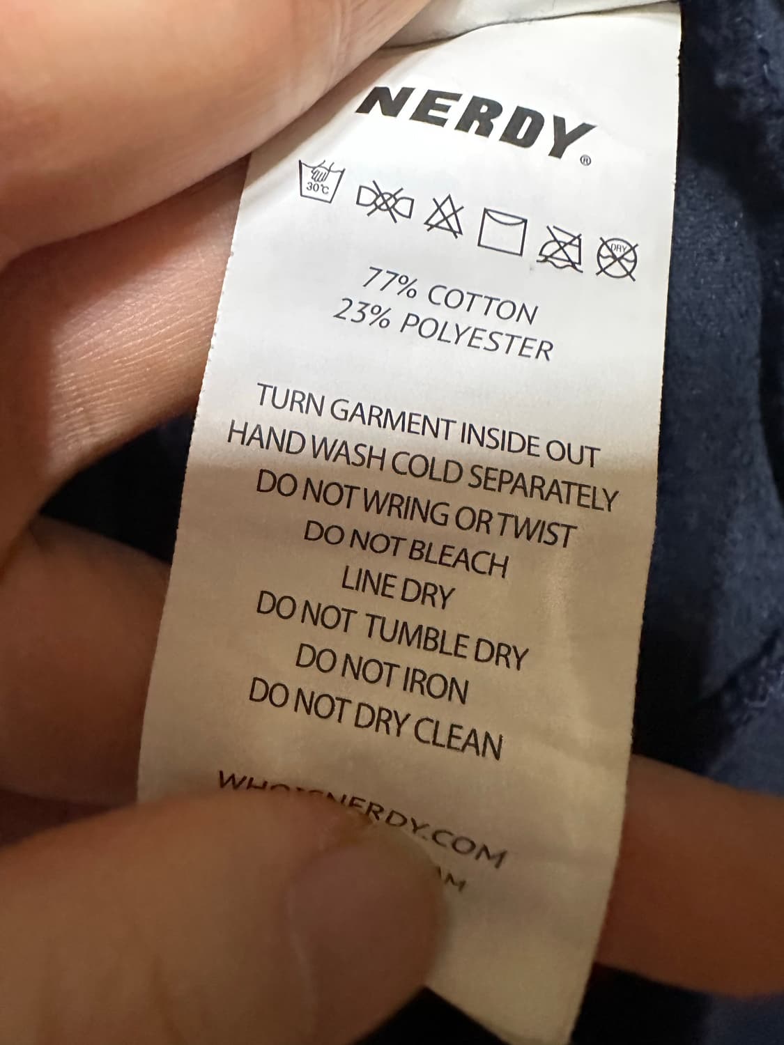 널디 져지 널디벨벳 네이비 트랙탑 라지  널디벨벳져지 상품이미지8