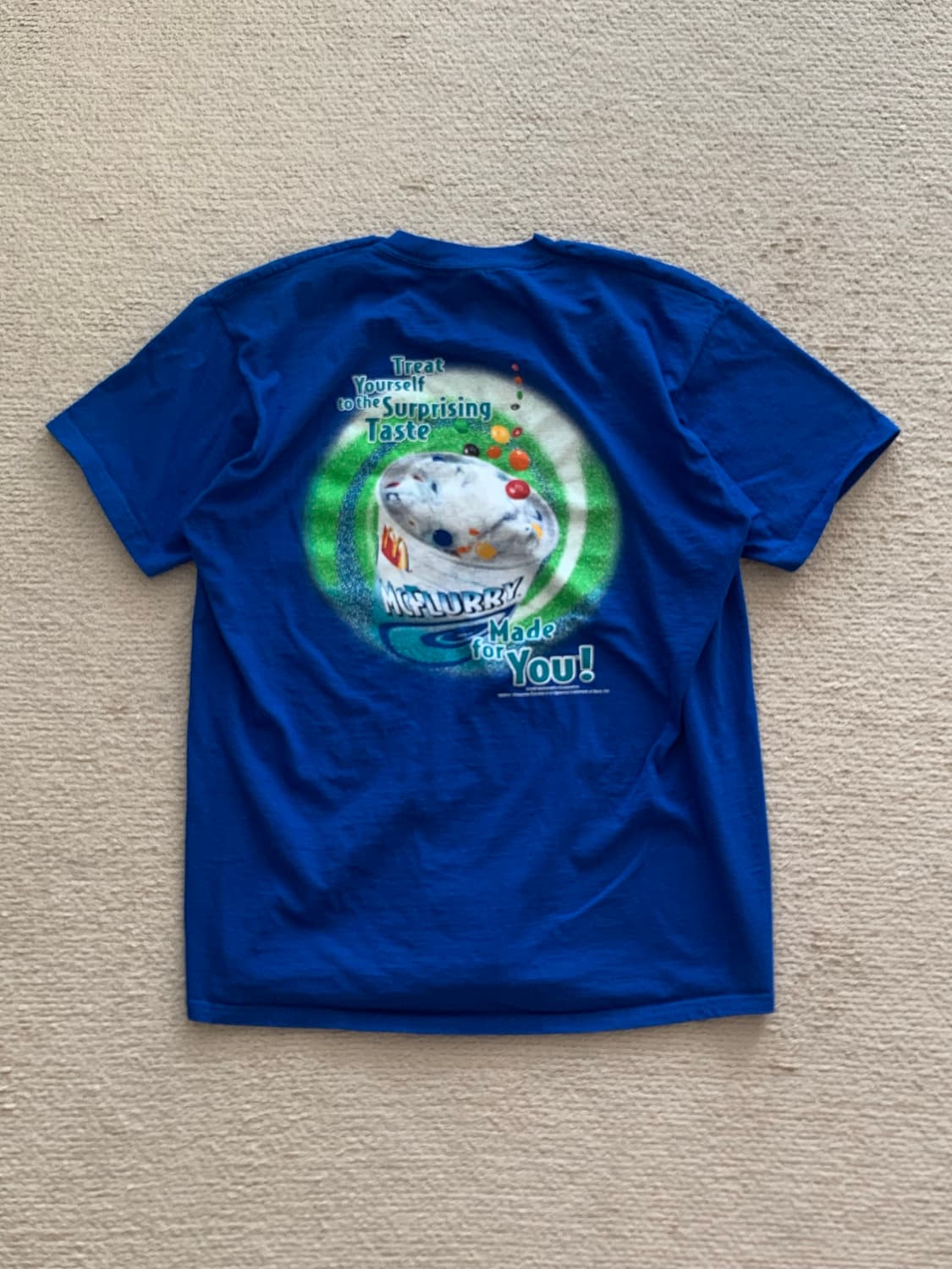 90s 맥도날드 맥플러리 프로모션 티셔츠 상품이미지1