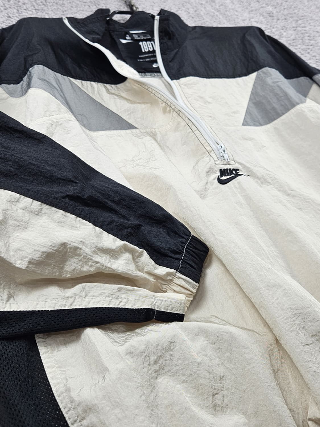 나이키 올드스쿨 스우시 아노락 바람막이 자켓 ( 2XL ) / 10392 상품이미지8