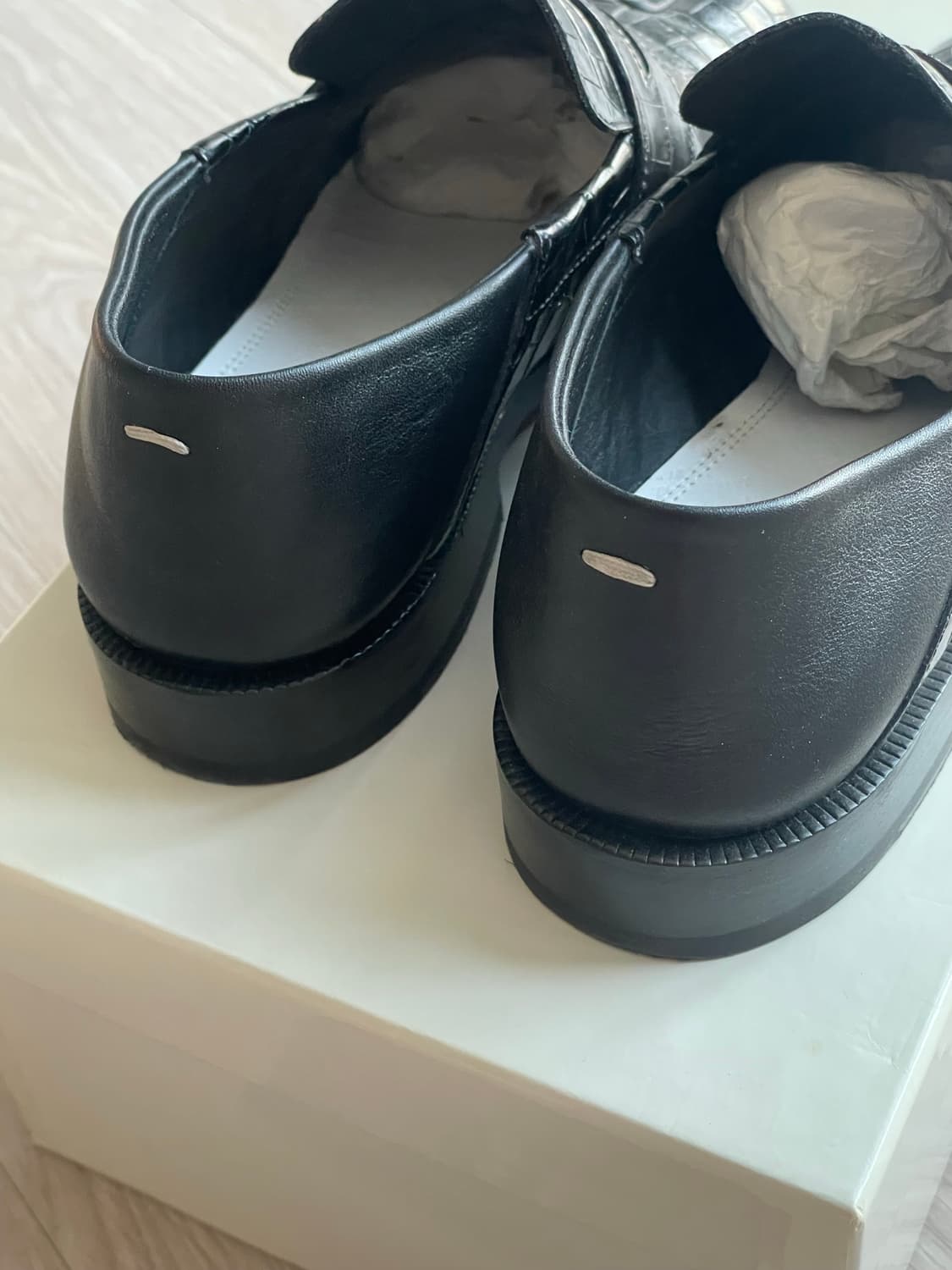 마르지엘라 타비 로퍼 크로커 패턴 36사이즈 상품이미지7