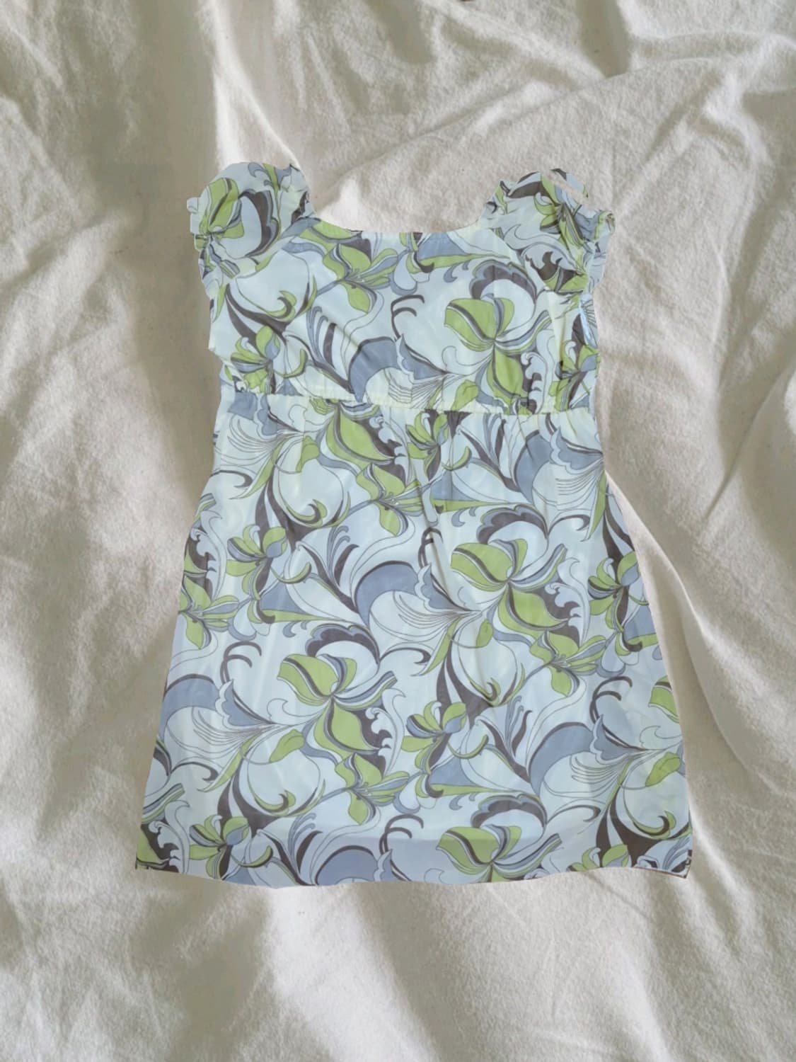 일본 빈티지 패턴 미니 원피스 오리엔탈 파우닝 133 샵오공이 레이어룸 상품이미지3