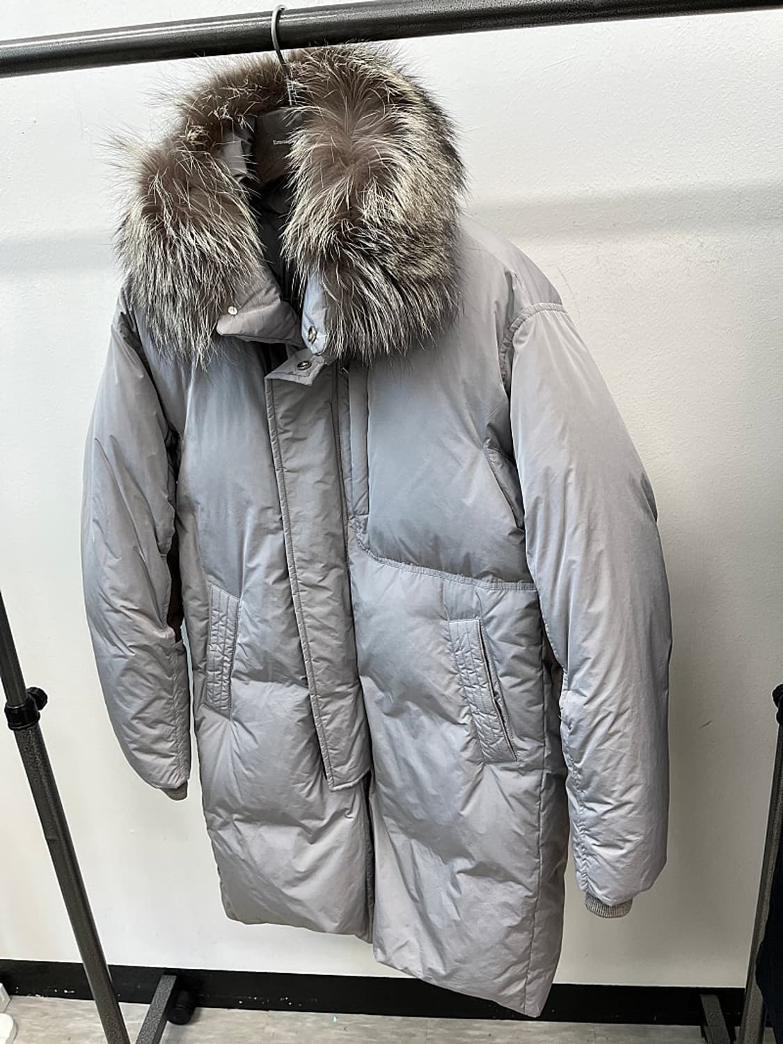 100) 시스템옴므 폭스퍼 구스롱패딩 상품이미지1