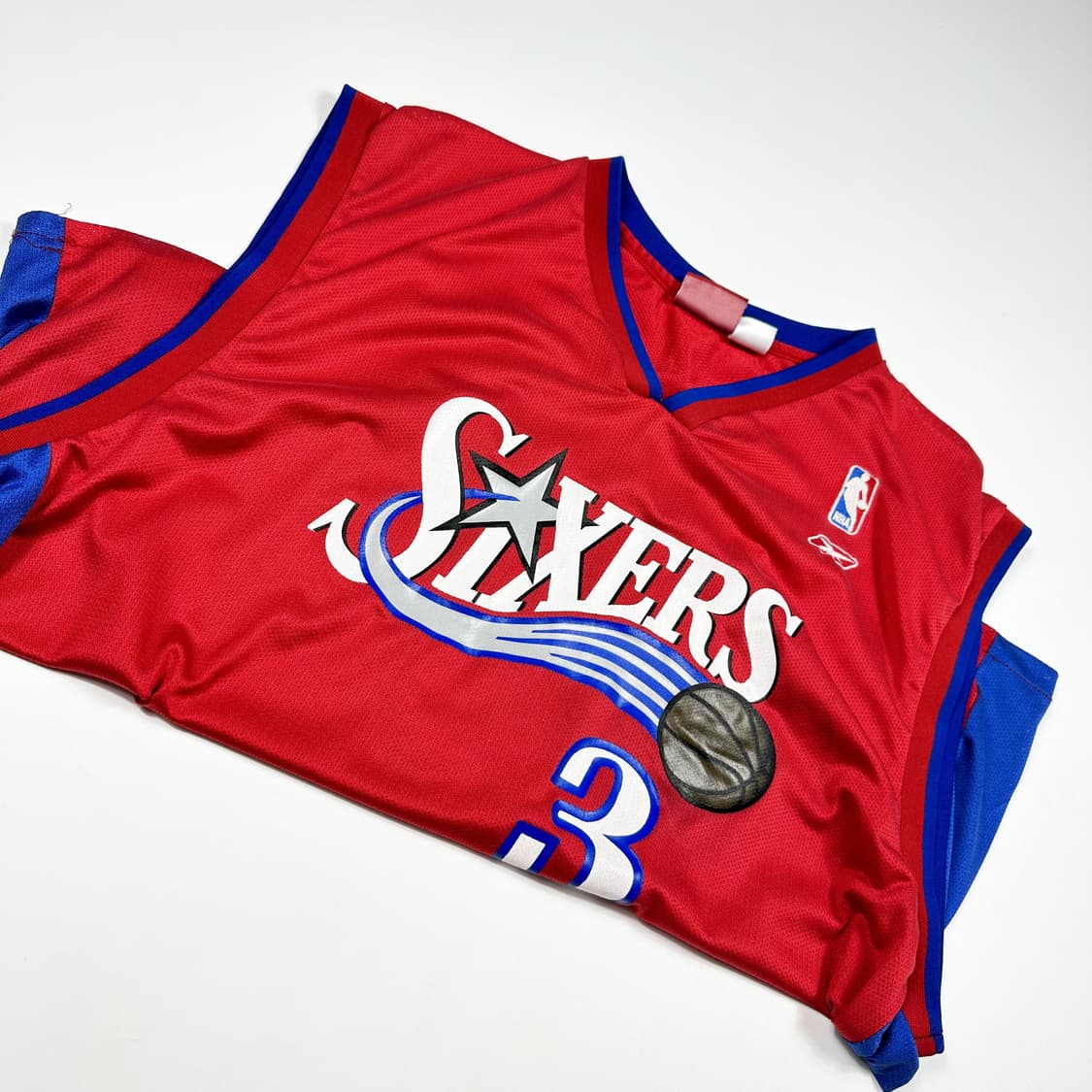 리복 NBA필라델피아 아이버슨 올드 스윙맨 XL 상품이미지4