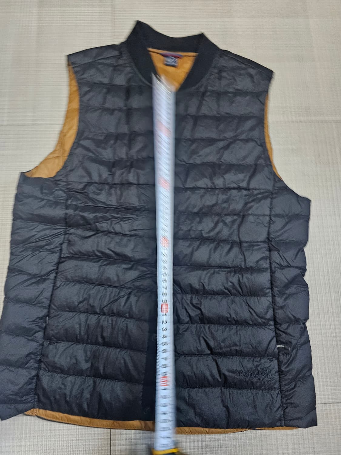 몽벨 구스다운 패딩 쪼끼 상품이미지2