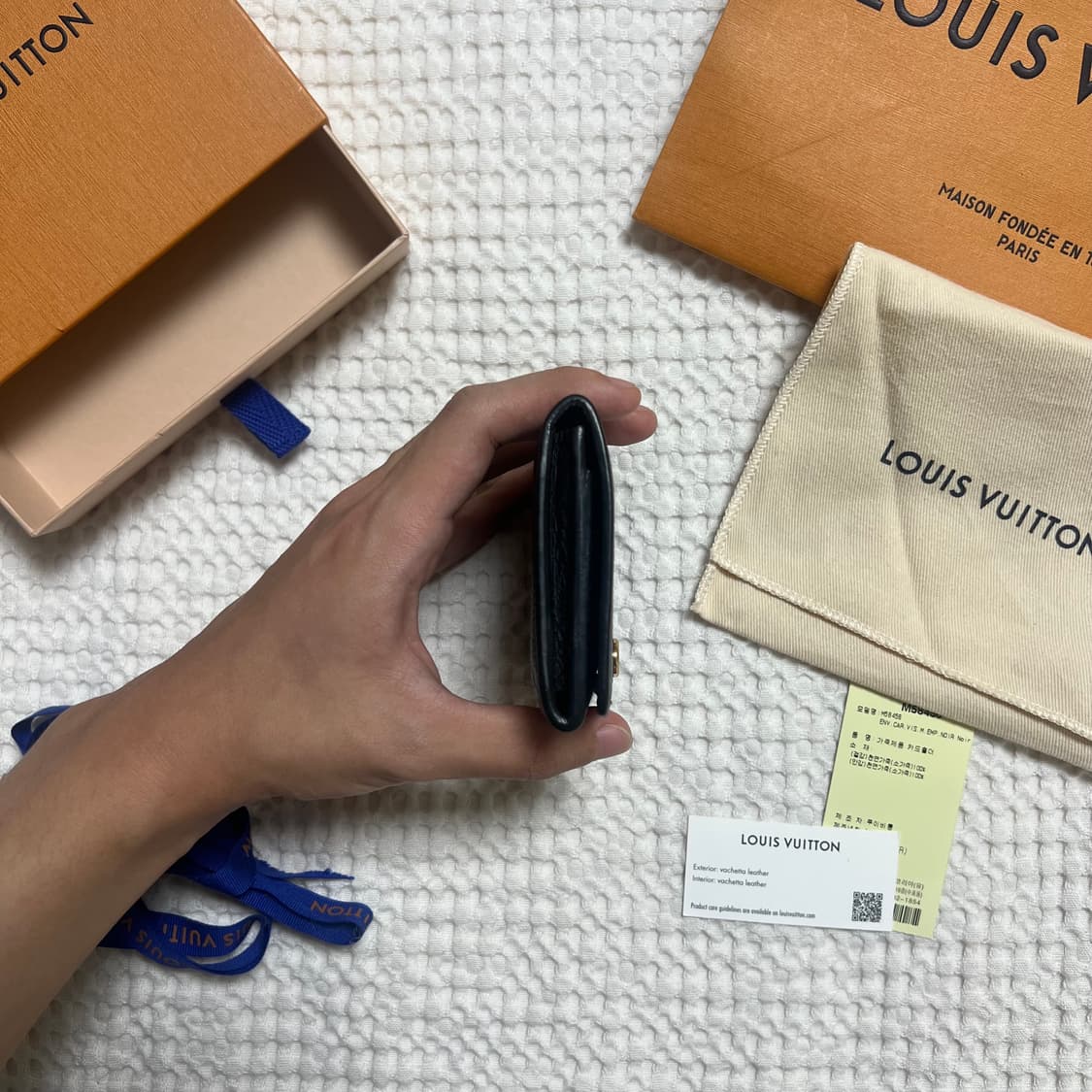 (당일배송 풀구성) 루이비통 앙프렝뜨 비즈니스 카드지갑 상품이미지5