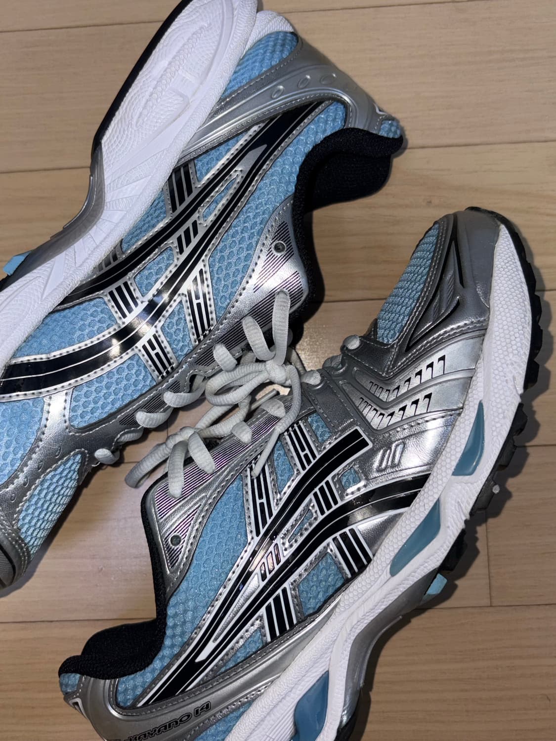 아식스 젤카야노 14 아크틱스카이 실버 1203A537-400 상품이미지2