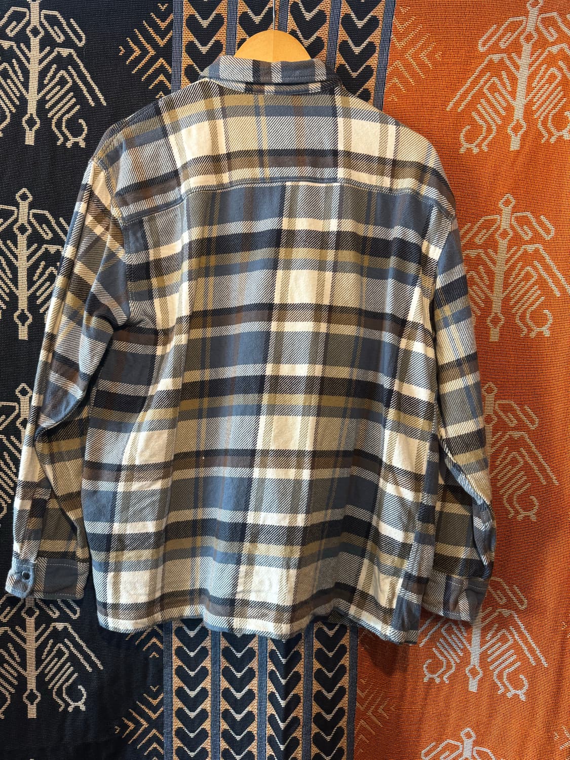 H&M 울 체크셔츠 상품이미지2