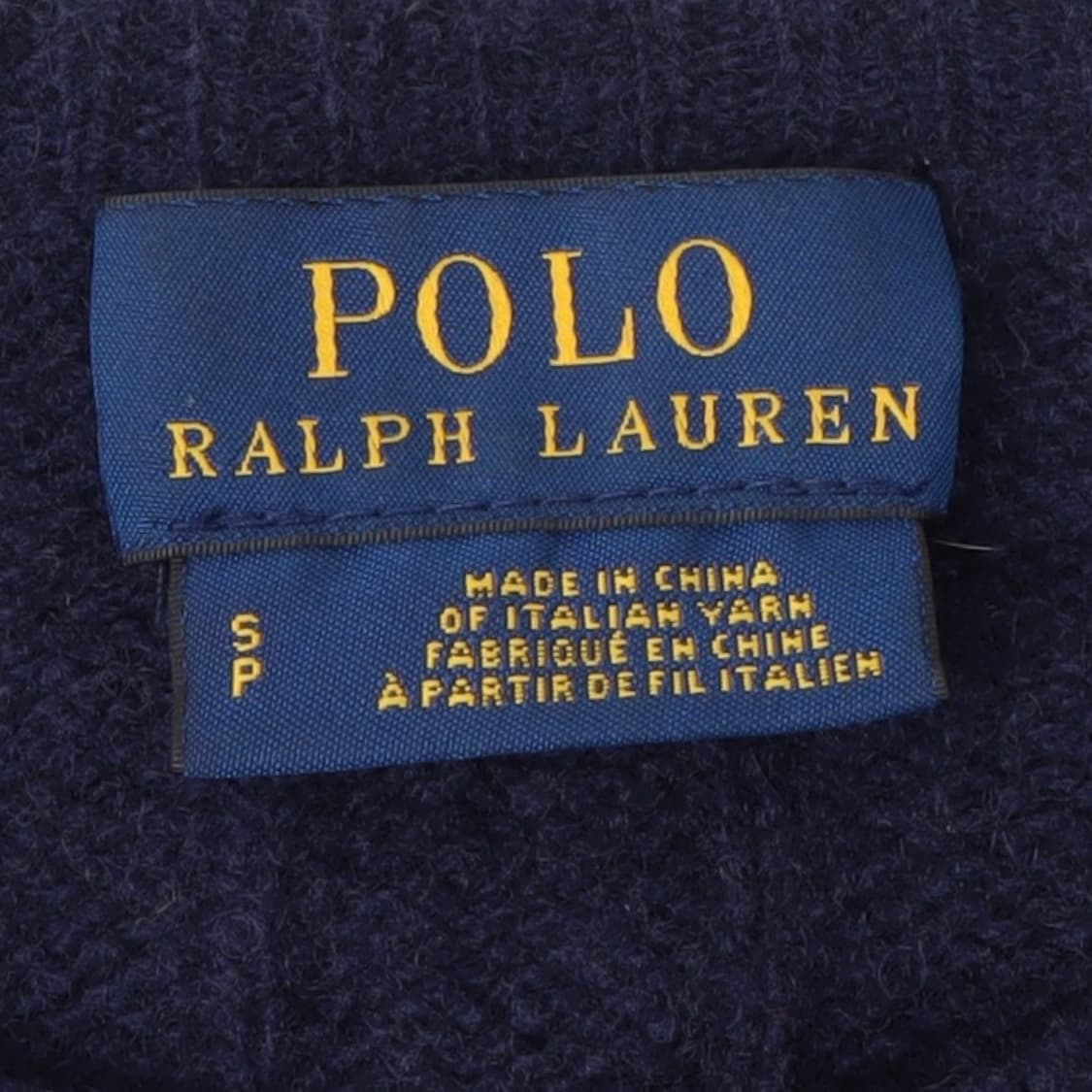 폴로 랄프로렌 네이비 울 캐시미어 니트 상품이미지7