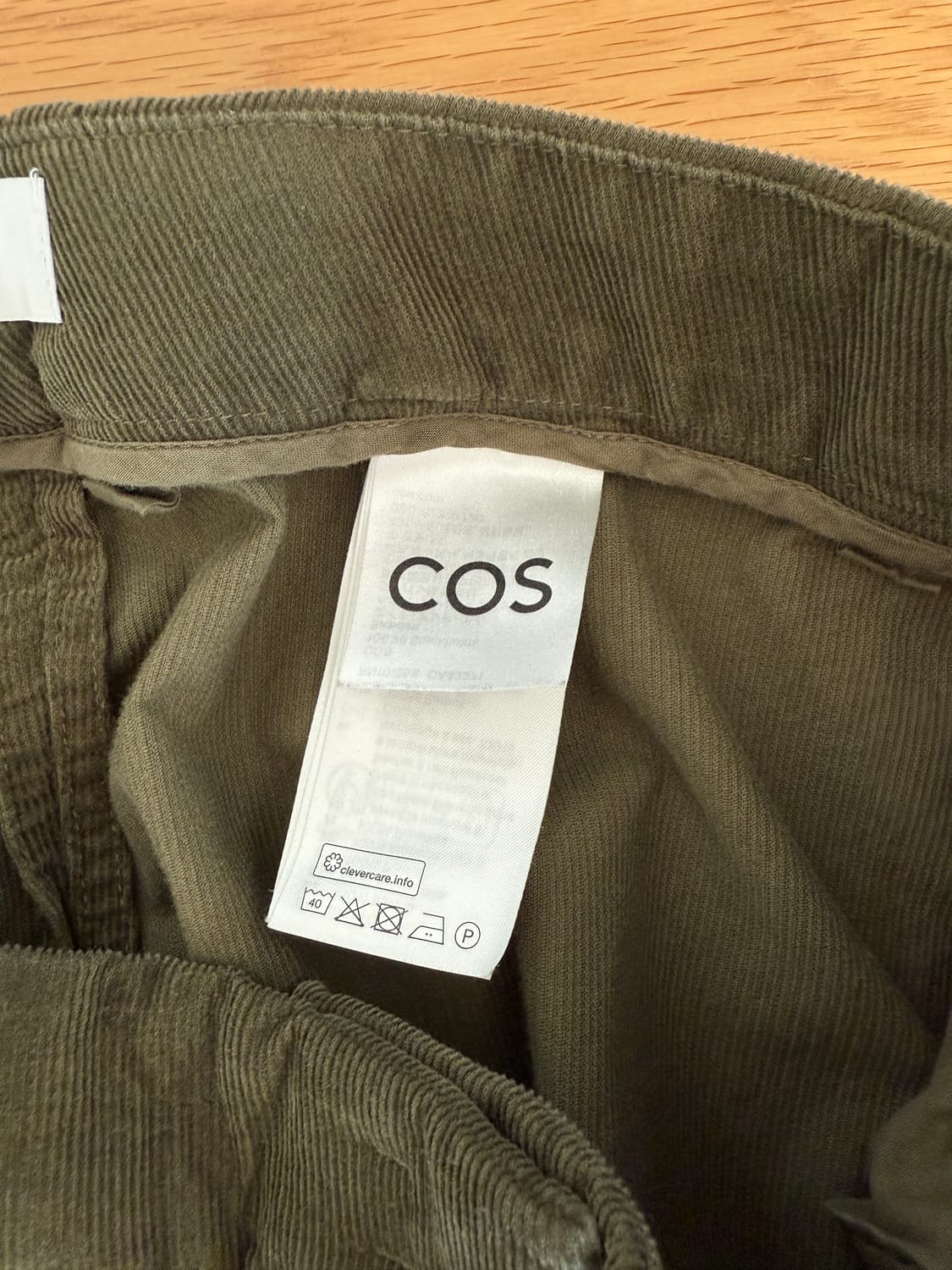 코스(COS) 코듀로이 팬츠 상품이미지7